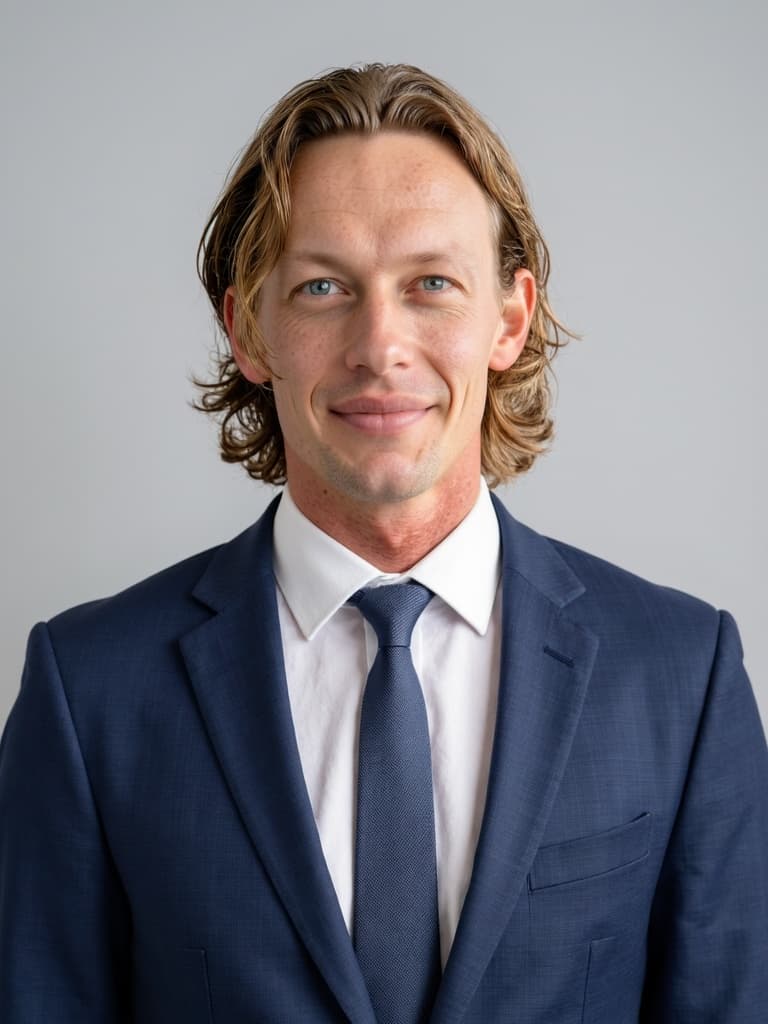ERAS-compliant headshot example