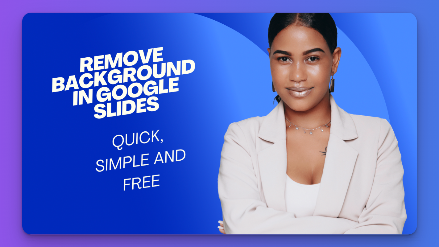 How to Remove Background from a Picture in Google Slides